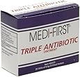 Medique Products 22373 Triple Antibiotic Ointment, .5 Gram, 25 Per Box