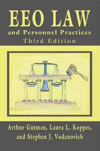 EEO Law and Personnel Practices, Third Edition