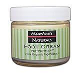 Mary Ann's Naturals Organic Handcrafted Peppermint Foot Cream
