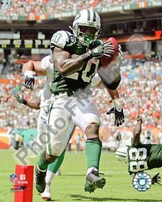 Thomas Jones Jets Touchdown 8x10 Photo