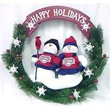 Washington Nationals 20 Inch Team Snowman Wreath