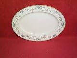 Noritake 4074412 Cameo Ivory - Brookhollow Small Oval Platter 12-in.