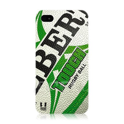 Ecell - HEAD CASE RUGBY BALL COLLECTION DESIGN SNAP-ON BACK CASE FOR APPLE iPHONE 4 4S