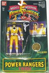 Yellow Mighty Morphin Power Rangers Trini Action Figure