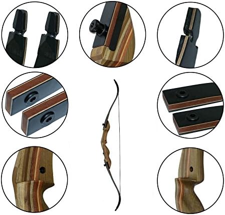 Sportmall Training Takedown Recurve Bow 30-55LBS