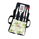 Review Two Dogs Designs  / Two Dogs Flamingos 4-pc. Utensil Set