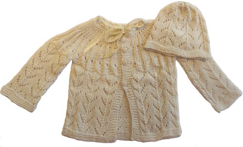 Baby Sweater and Hat Set
