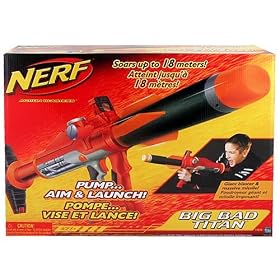 NERF N-Strike Big Bad Titan: Toys &amp; Games