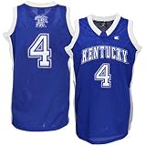 Kentucky Wildcats #4 Royal Blue Youth Endline Basketball Jersey