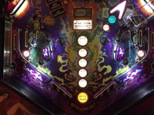 Fluorescent Blue Slingshot & Return Lane Protector Set for Stern's Ghostbusters