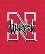 Nebraska Cornhuskers Classic Fleece Blanket/Throw - NCAA College Athletics