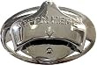 "Open Here" Metal Bottle Opener Belt Buckle
