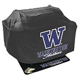 Mr. Bar B Q NCAA Grill Cover and Grill Mat Set, University of Washington Huskies