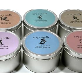 Natural Selection Bath and Body's 8 oz Zen Soy Candle