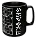 All Products : Konitz Sudoku Chalk Talk 12-Ounce Mug, Black, Gift Boxed
