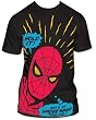 Men's Marvel Comics Spider-man Hold It Big Print Subway T-shirt