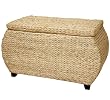 Oriental Furniture 31-Inch Rush Grass Storage Chest
