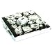 New Square Clear Multi Crystal Bejeweled Compact Mirror