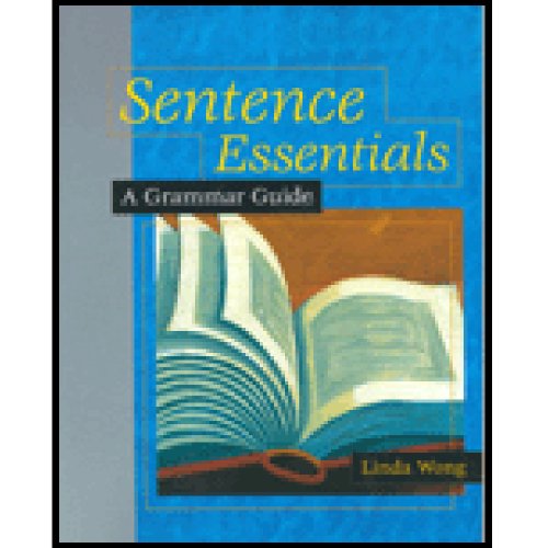 sentence essentials a grammar guide