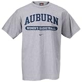 Nike Auburn Tigers Ash Women's Basketball T-shirt