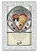 BANBERRY DESIGNS Pet Memorial Christmas Ornament - Picture Opening Paw Prints On My Heart in Loving Memory - Loss of a Dog or Cat Tribute
