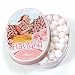 Abbaye de Flavigny Oval Traditional Tin Rose Flavored Anise drops all natural, 1.8 oz