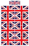 from HEND Union Jack Table Cover, Tablecloth, 120cm x 180cm