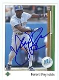 Harold Reynolds Autographed/Hand Signed Baseball Card (Seattle Mariners)