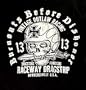 Lucky 13 Burnouts Before Dishonor T-shirt Outlaw Racing