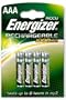 Energizer NiMH Akku AAA Micro 1000 mAh 4er Pack