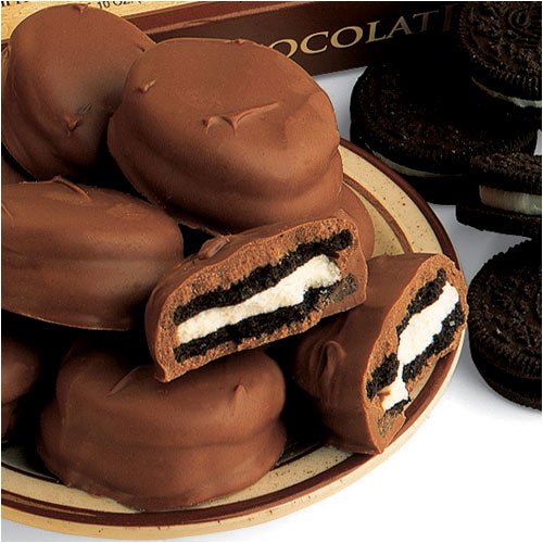 Milk Chocolate Covered Oreo Cookies, Box of 6 by Chocolate Chocolate Chocolate Company