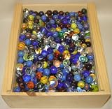 Mega Marbles SET OF 24 ASSORTED 5/8 PLAYER MARBLES