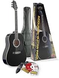 Produkt-Bild: Stagg SW203BK PACK 2 Westerngitarre Akustikgitarre Set