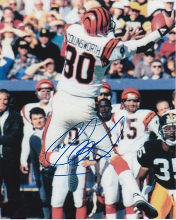 Cris Collinsworth Autographed Cincinnati Bengals 8x10 Photo
