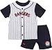 Texas Rangers Infant Pinstripe Short Set