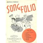 Buy Armed Forces Song Folio April, 1953 by Department of the Army