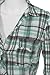 Women's Classic Collar Button Down Roll Up Long Sleeve Cotton Plaid Shirt