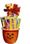 Trick or Treat Halloween Pumpkin Gift Basket