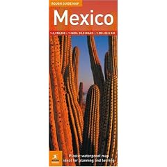 Rough Guide Map Mexico