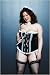 Vinyl French Maid Corset (4pc) Plus