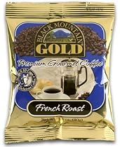 Black Mountian Gold Premium Gourmet Coffee French Roast 1.4-Ounce Ground Convenience Pack, 1.4-Ounce Bags (Pack of 30)
