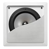 KEF CI200.3QS In-Wall 8-Inch 2-Way Uni-Q Square Bezel Speaker