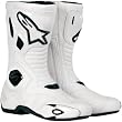 Alpinestars S-MX 5 Men's Performance/Road Riding Street Racing Motorcycle Boots - White/Black