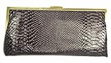 Shiraleah Marilyn Frame Clutch PLUM purple