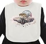 Wolf Private Island ネクタイを有する有機ビブ Medium