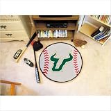 South Florida Bulls NCAA 29" Round Baseball Area Rug Floor Mat