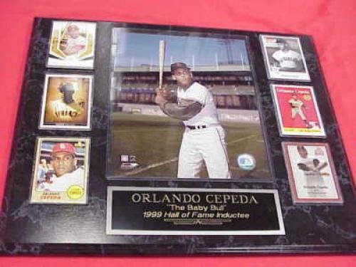 Orlando Cepeda 6 Card Collector Plaque