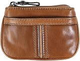 Fossil Coin Pouch - Claudia Zip Coin (Color: Cognac)