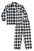 North 15 Mens 100 % Cotton Flannel Yarn Dyed Pajama Set