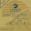 Lord You're Holy